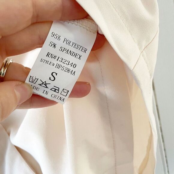 ❤️🔥5 for $25 Hot & Delicious Peach Cream Shorts buttons small - Picture 6 of 7